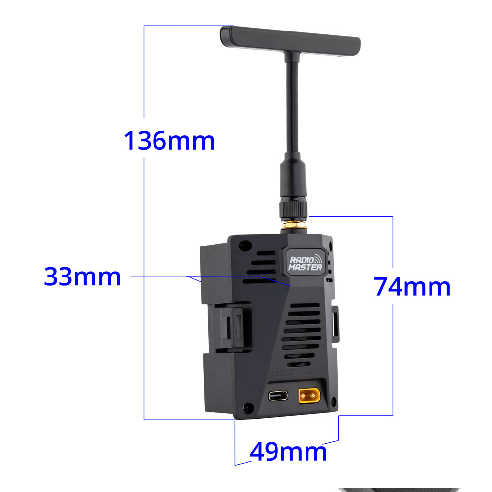 RadioMaster Ranger Micro 2.4GH - Radiomaster Tx16S Mark Ii Elrs recension och pris